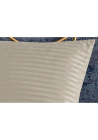 Resim Odesa Bambu Jakar Kumaş Bej Ikili Oksford 60x80 Cm Yastık Kılıfı - 1328 Çok Renkli 