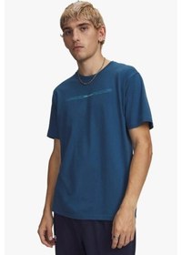 Resim Under Armour Blur Erkek Tişört 6009248-498 Mavi 