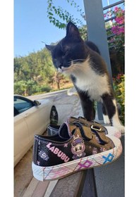 Resim Scarpe Magiche Labubu Siyah Işıklı Kız Çocuğu Ayakkabı 31-35 Numara Arası Işıksızdır Siyah 