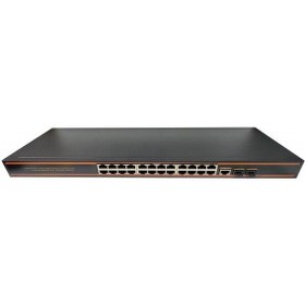 Resim Novacom Nd1pd2412l 24 Port Poe Yönetilemeyen Switch-23679 