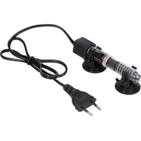 Resim Akvaryum Isıtıcı Dalgıç Oto Termostat Isıtıcı Balık Tankı Su Isıtıcı Vantuzlu Kuvars Tüp 