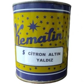 Resim Kemalin Sarı Citron Altın Yaldız Boyası 1/1 ( 700 gr ) 