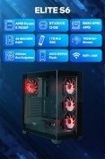 Resim Game Garaj Elite S6 R5-7500F 32 GB 1 TB SSD RTX5070 Free Dos Masaüstü Oyuncu Bilgisayarı 