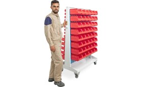 Resim Star Çelik Avadanlık Standları-Model 19 (1000X600X1660 mm) 