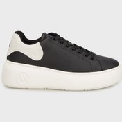 Resim Armani Exchange Bayan Ayakkabı Xw002149 Af19528 Mc024 Siyah-beyaz Siyah-beyaz 