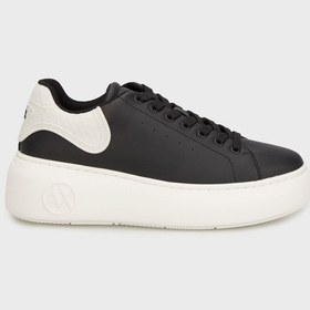 Resim Armani Exchange Bayan Ayakkabı Xw002149 Af19528 Mc024 Siyah-beyaz Siyah-beyaz 