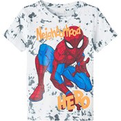 Resim Name İt Füme Erkek Bebek Bisiklet Yaka Kısa Kollu Baskılı T-Shirt 13217843 