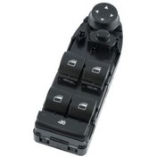 Resim Genel Markalar Cam Açma Anahtarı Sol Dörtlü Perdesiz Katlanmaz Bmw E60 E61 08 10 (adet) (oem No:61319122110) 