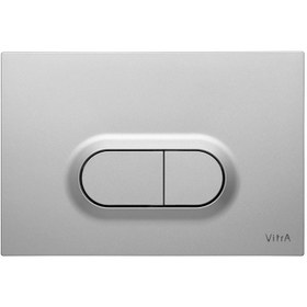 Resim VitrA Loop O 740-0586 Kumanda Paneli, Mat Krom 