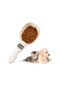 Resim Jeehugo Evcil Hayvan Yemek Ölçüm Kasığı - Dijital Lcd Ekranlı Kedi Köpek Yemi Çakmaç - G/ml/oz Birim Değiştirilebilir - Besin Miktarı Kontrol Aracı 