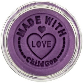 Resim Childgen Doğal Oyun Hamuru- 125 Gr Mor - Premium Kavanoz Çok Renkli 