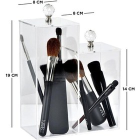 Resim 2 Gözlü Pleksi Fırçalık 