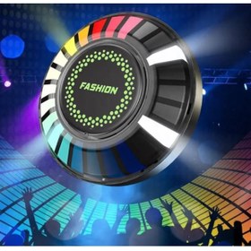 Resim gaman Araç Içi Şarjlı Sese Duyarlı Renkli Ekolayzer Telefondan Ayarlanabilir 