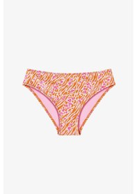 Resim Penti Pembe Genç Kız Safari Halter Bikini Takımı 