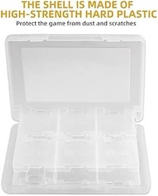 Resim Xahpower 3DS Oyun Tutucu Kart Kılıfı, 28'i 1 Arada Oyun Tutucu Kart Kılıfı Nintendo Yeni 3DS / Yeni 3DS XL / 3DS / 3DS XL/DSi/DSi XL/DS/Yeni 2DS /Yeni 2DS XL / 2DS/ 2DS XL Catridge Saklama Kutusu ile 