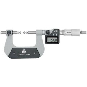 Resim Werka W3224-25 0-25mm Ip65 Dijital Dişli Mikrometresi 