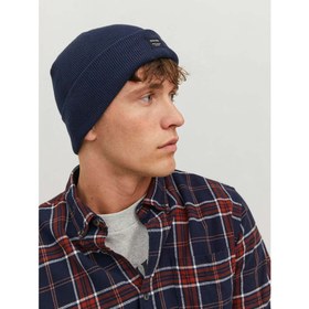 Resim Jack & Jones Erkek Lacivert Bere (12092815-NB) 