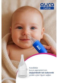 Resim Mega Paket Burun Aspiratörü, 10 Adet Aspiratör Yedek Uç Ve Burun Temizleme Yıkama Enjektörü 