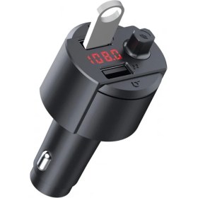 Resim Araba Için Bluetooth Fm Verici, Eller Serbest Arama ve 2 USB Bağlantı Noktası Şarj Desteği ile Kablosuz Bluetooth Fm Müzik Çalar Fm Verici/araç Kiti (Yurt Dışından) 