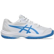 Resim Asics Gel Game Gs Çocuk Beyaz Mavi Tenis Ayakkabısı Beyaz 