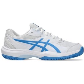 Resim Asics Gel Game Gs Çocuk Beyaz Mavi Tenis Ayakkabısı Beyaz 