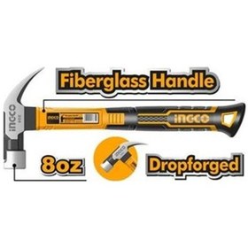 Resim İngco Endüstriyel Fiberglass Saplı Çatal Çekiç 220G Hchd0086 