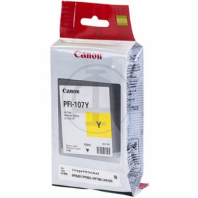 Resim Canon PFI-107Y Yellow Sarı Plotter Kartuş İpf770-775 