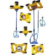Resim Lieber German Teknoloji 3400 W 6 Kademe Devir Ayarlı Elektirikli Alçı Boya ve Harç Karıştırıcı Mikser -Lbr-Profsynl 