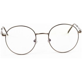 Resim Ünisex Metal Kahve Mavi Işık Korumalı Ekran Gözlüğü 