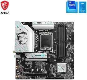 Resim MSI B760M GAMING PLUS WIFI DDR5 Intel B760 Soket 1700 DDR5 6800+(OC) MHz mATX Gaming (Oyuncu) Anakart 