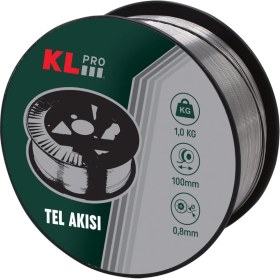 Resim KL Pro KLAFT08 0.8 mm 1 kg Gazsız Gazaltı Kaynak Teli (Flux) 