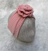 Resim Pembe Çocuk Bebek Trend Gül Bandana 