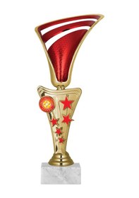 Resim Odak Kupa - Genel Kupalar - Gn-040 A - 28 Cm Altın - Beyaz 