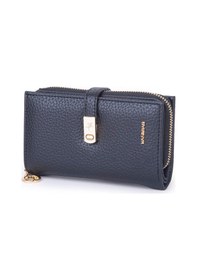 Resim Nas Bag Kadın Orta Boy Kartlık Kağıt Para Ve Bozuk Para Tasarımına Sahip Siyah Lopez 16x9 Cm Siya 