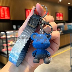 Resim Silver1 Iyi Şanslar Bebek Sevimli Karikatür Peluş Bebek Çanta Kolye Kız Öğrenci Bebek Asılı Anahtar (Yurt Dışından) 