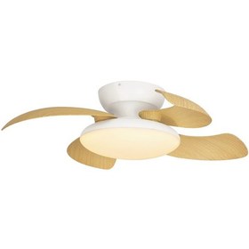 Resim Orbus Vl6s Uzaktan Kumandalı Modern Led Tavan Vantilatörü - Hız Ve Işık Ayarı Çok Renkli 