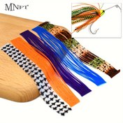 Resim 2 Sayfa MNFT Çok Renkli Silikon Jig Etekleri Kurşun Başlıklı - Dayanıklı Balıkçılık Yemleri için Bass, Walleye ve Daha Fazlası - Geliştirilmiş Görünürlük için Canlı Çizgili Tasarım, Balıkçılık Yemleri Etekleri, Bass Balıkçılığı Ekipmanları, Canlı Balıkçılık Yemleri, Dayanıklı Balıkçılık Yemleri 