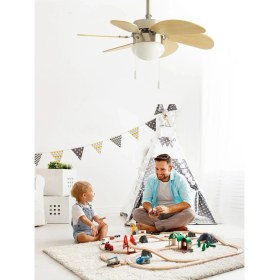 Resim Dlc Mistral Tavan Vantilatörü Gümüş 76 cm 