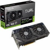 Resim DUAL-RTX4070S-O12G SUPER 12GB Geforce RTX4070S GDDR6X 192bit HDMI 3xDP 16x Ekran Kartı Asus