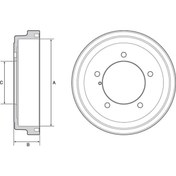 Resim DELPHI BF531 Fren Kampanası Arka Suzuki Grand Vitara 220Mm Option 05/17 
