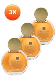 Resim Avon Far Away Kadın Parfüm Edp 50 Ml. Üçlü Set 