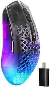 Resim SteelSeries Aerox 3 Wireless Gen 2 - Shadow 4K Kablosuz Gaming Mouse 