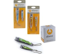 Resim Uravas Store Diana 2 Li Renkli Vakumlu Tırnak Makası 