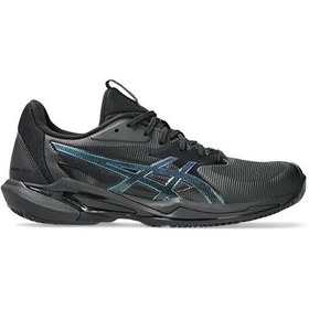Resim Asics Solution Speed Ff 3 Night Energy Kadın Tenis Ayakkabısı 1042a304-960 Siyah Siyah 