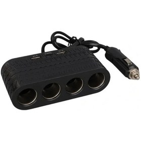 Resim Araç Çakmak Çoklayıcı Usb Ve Type C Destekli Güçlü Ve Güvenli Kullanım Çok Renkli 