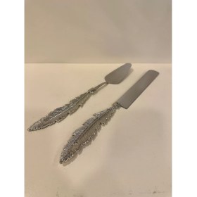 Resim Plus Home 2'li Pasta Mala ve Bıçak Servis Seti 