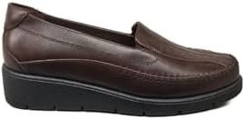 Resim Öztürk Napa Shoes Kadın Hakiki Deri Sıkıştırılmış Köpük Taban Rahat Ultra Hafif Günlük Dolgu Topuk Ayakkabı PRA-12844495-733425 