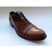 Resim Rettomen Erkek Deri Bağcıklı Ökçeli Klasik Ayakkabı 