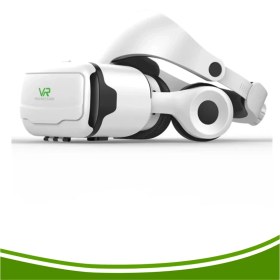 Resim G02EF Stereo Kulaklıklı 3D Sanal Gerçeklik Gözlüğü 