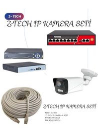 Resim Ztech Ip Kamera Seti 